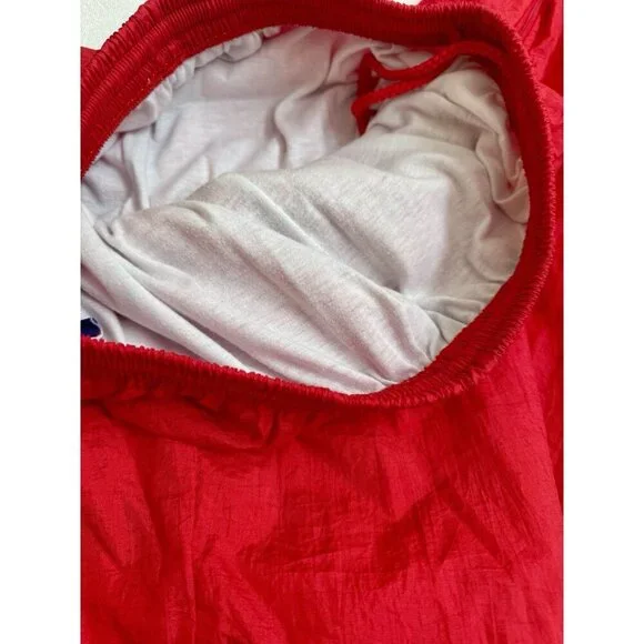 Vintage BIKE Nylon Track Pants Mens 80s 90s Lined Track Pants Windbreaker Large - Picture 3 of 6